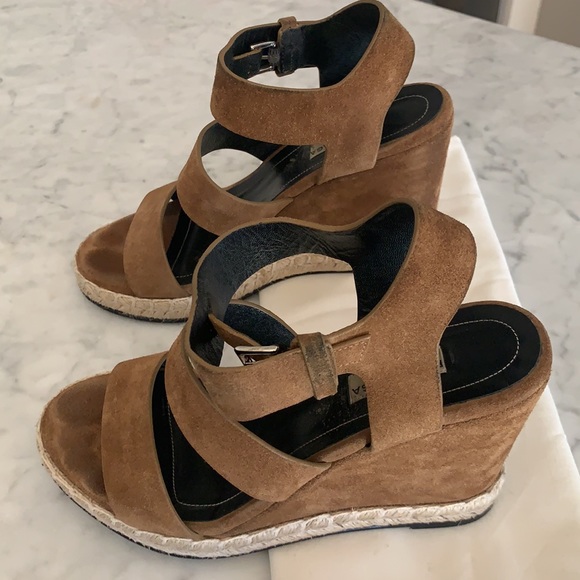 Balenciaga Suede Platform Sandals - Picture 5 of 13